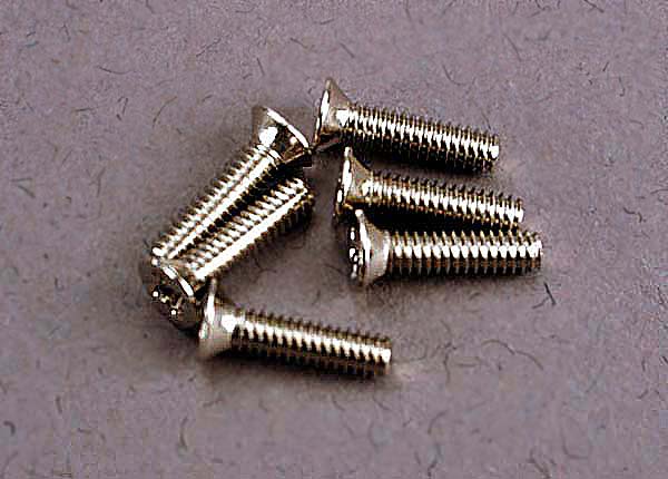 3161 Screws, 2x8mm countersunk machine (6)
