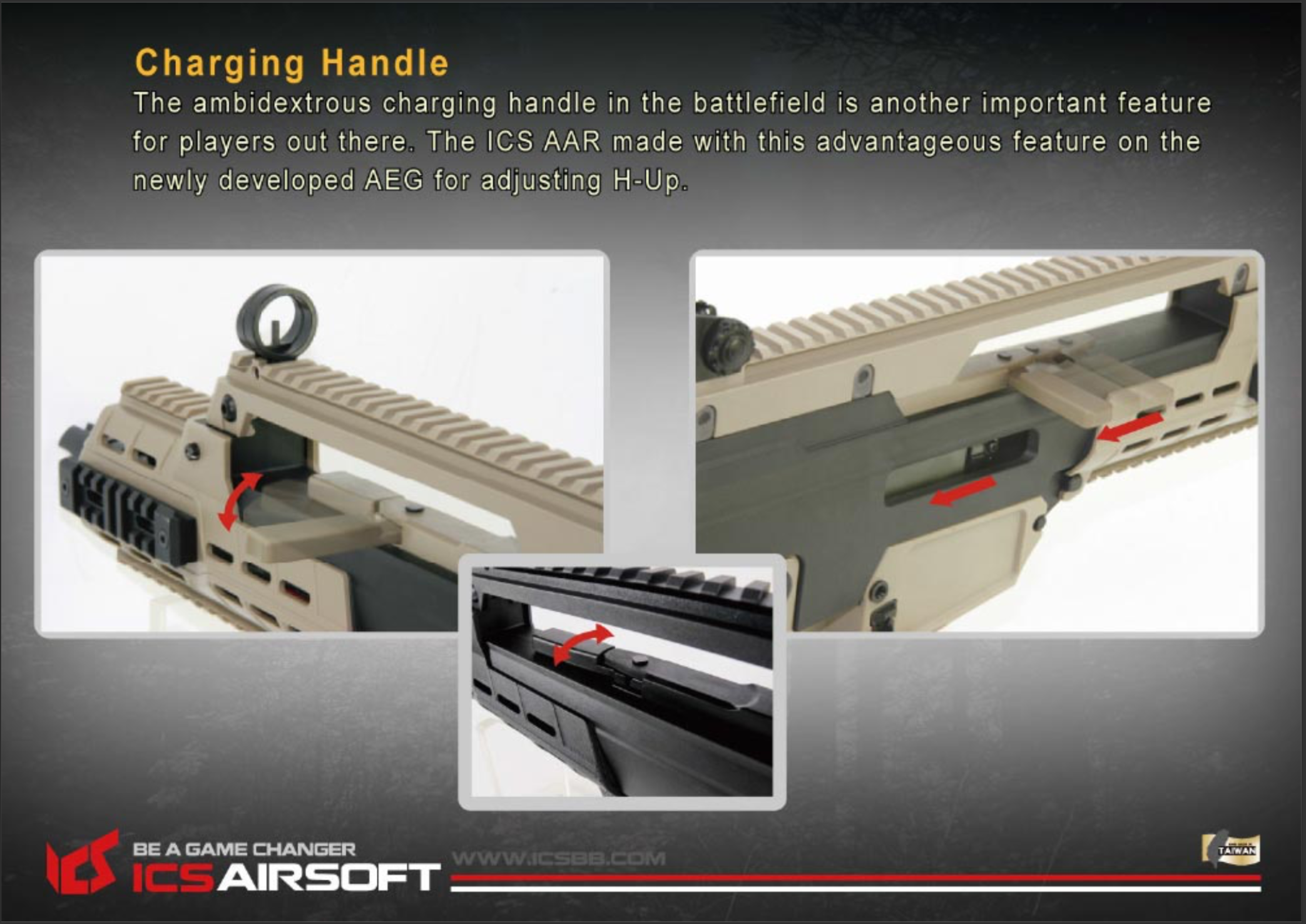 ICS-235 AAR Advanced Assault Rifle-Two-Tone