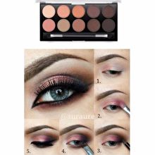 Odbo Alluring Palette Eyeshadow No.01 โอดีบีโอ อัลเลอริ่ง พาเลท อายแชโดว์ 10 เฉดสี