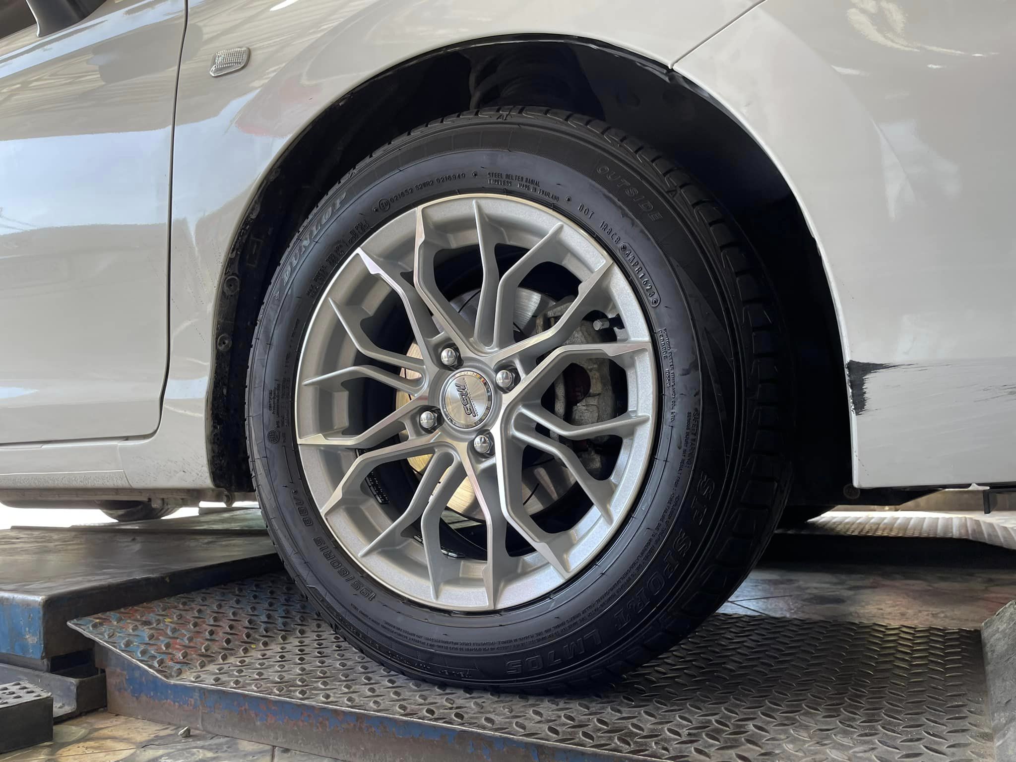 #SSW390 15x6.5 ET35 4x100 🛞 Stamford_SportWheel