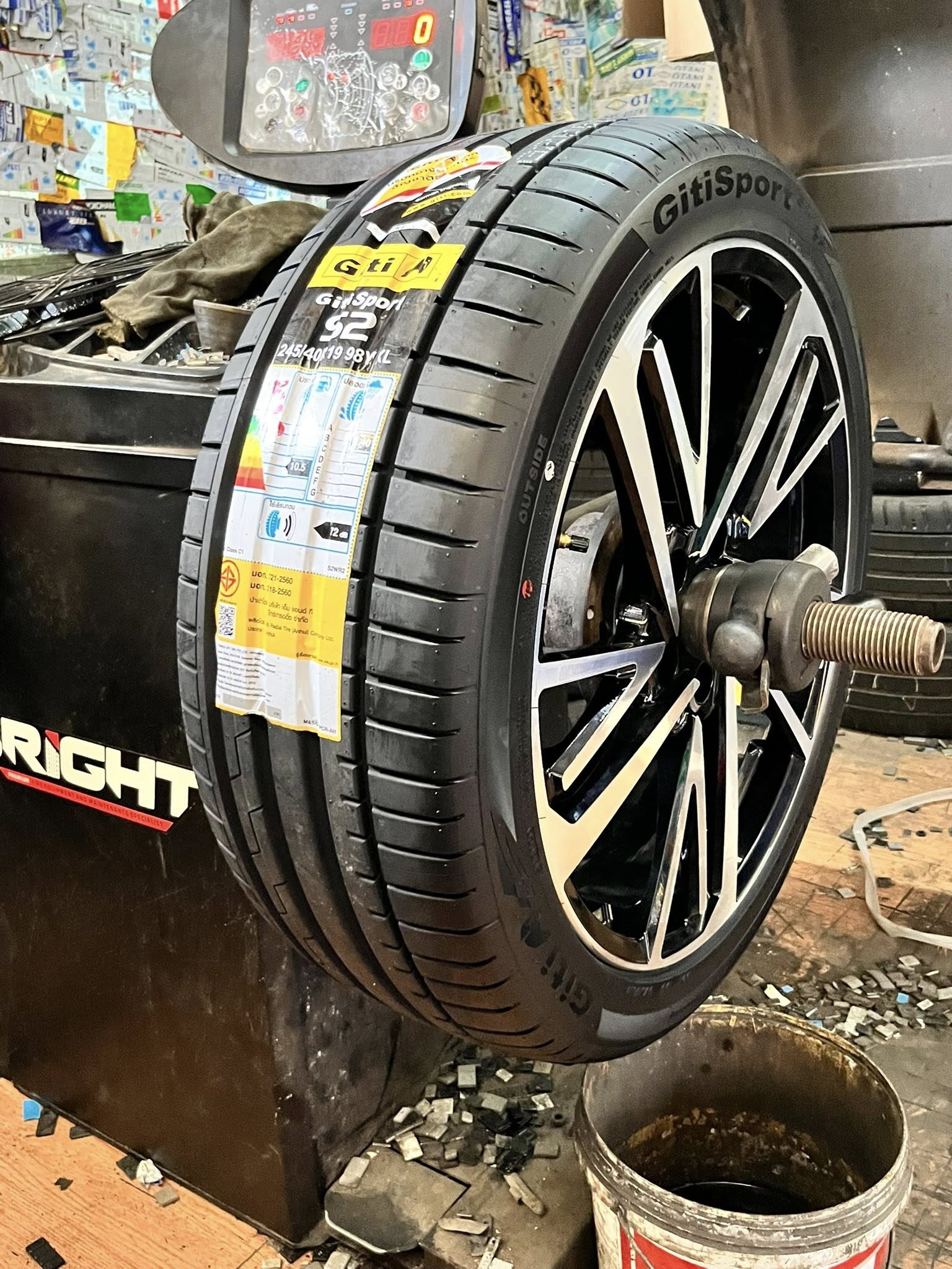 TOYOTA_CAMRY🚘 เปลี่ยนยาง 🛞🐘#GITI_SportS2_245/40R19