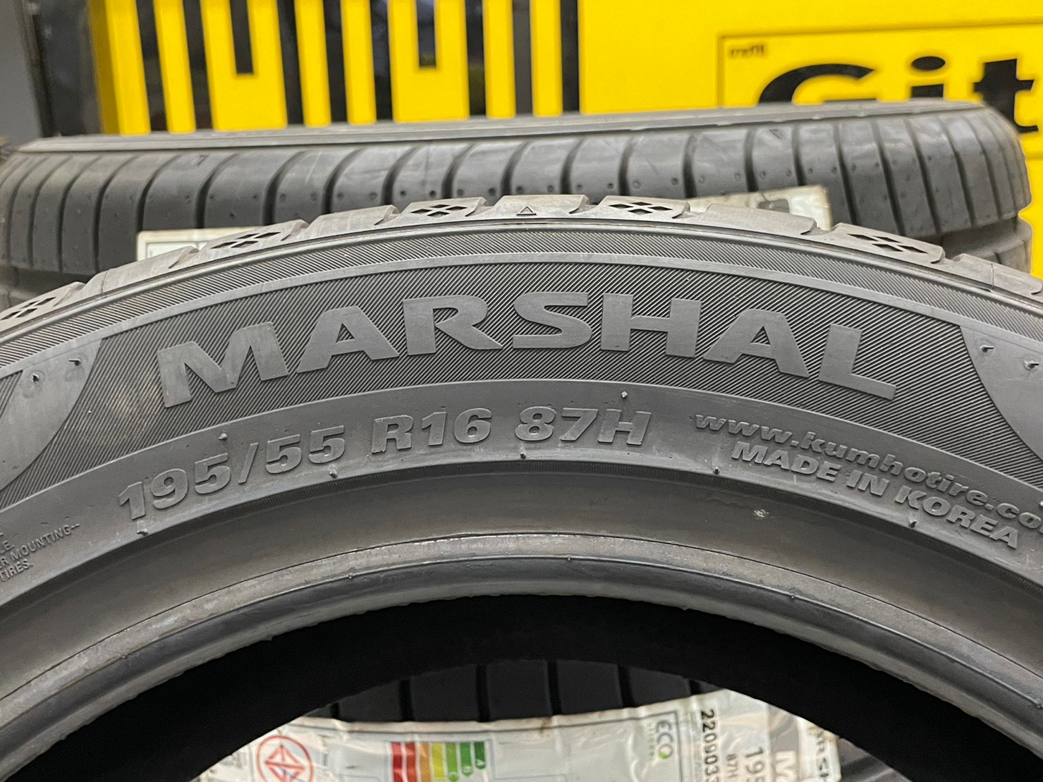 MARSHAL MU12 195/55R16 ยางใหม่ปี2022