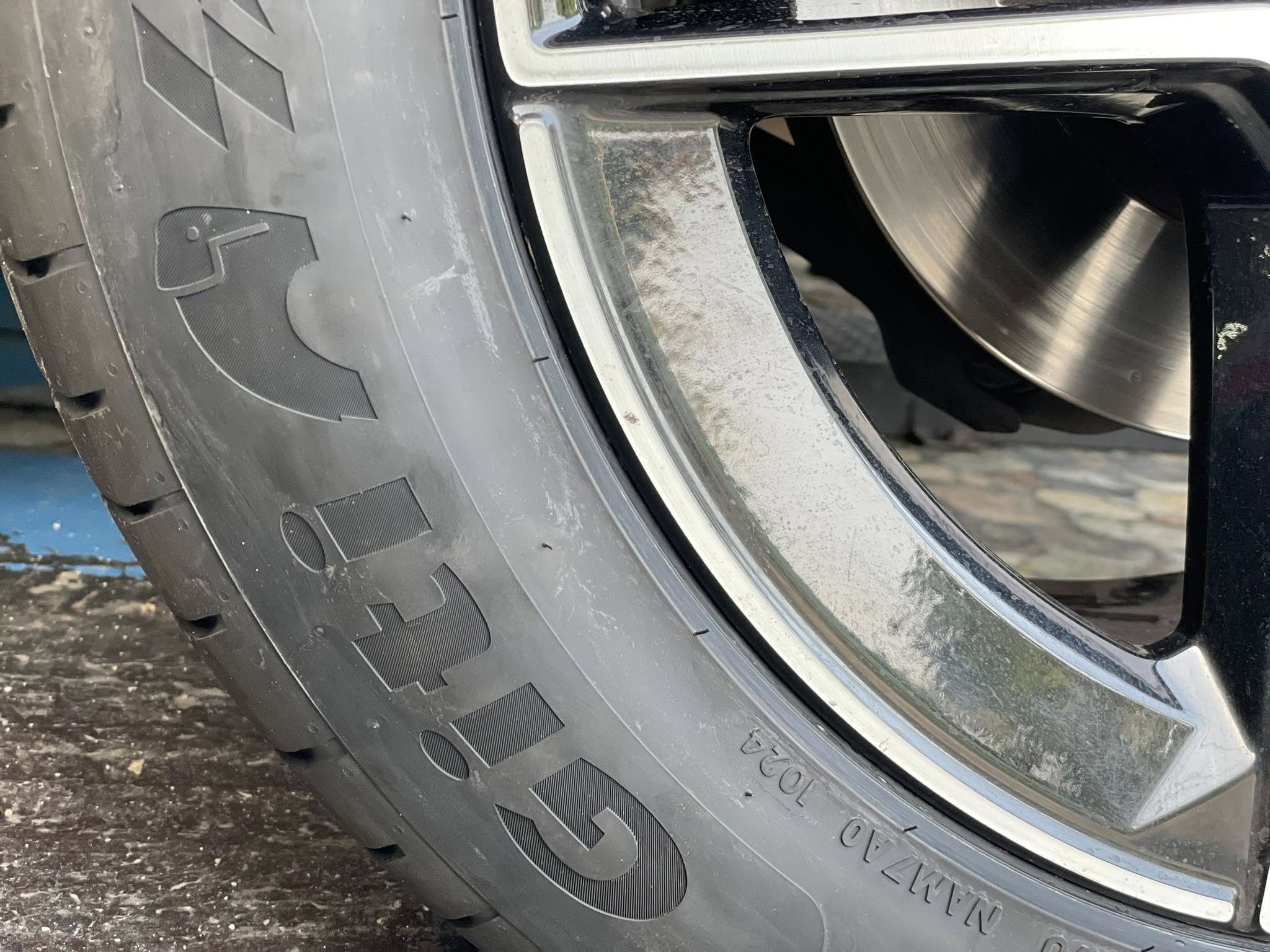 #BENZ_GLC220d 🚘เปลี่ยนยาง 🛞🐘#GITI_SportS2_235/55R19 ❤️ 🛞#GITI_SportS2_255/50R19