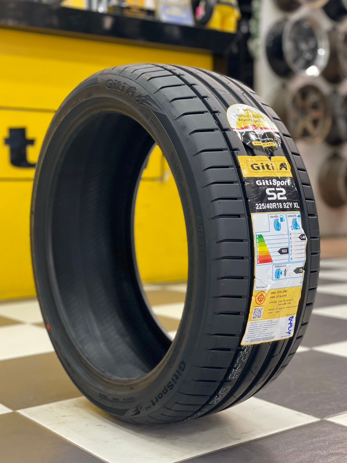 GITI SPORT S2 225/40R18 ยางใหม่ปี2024