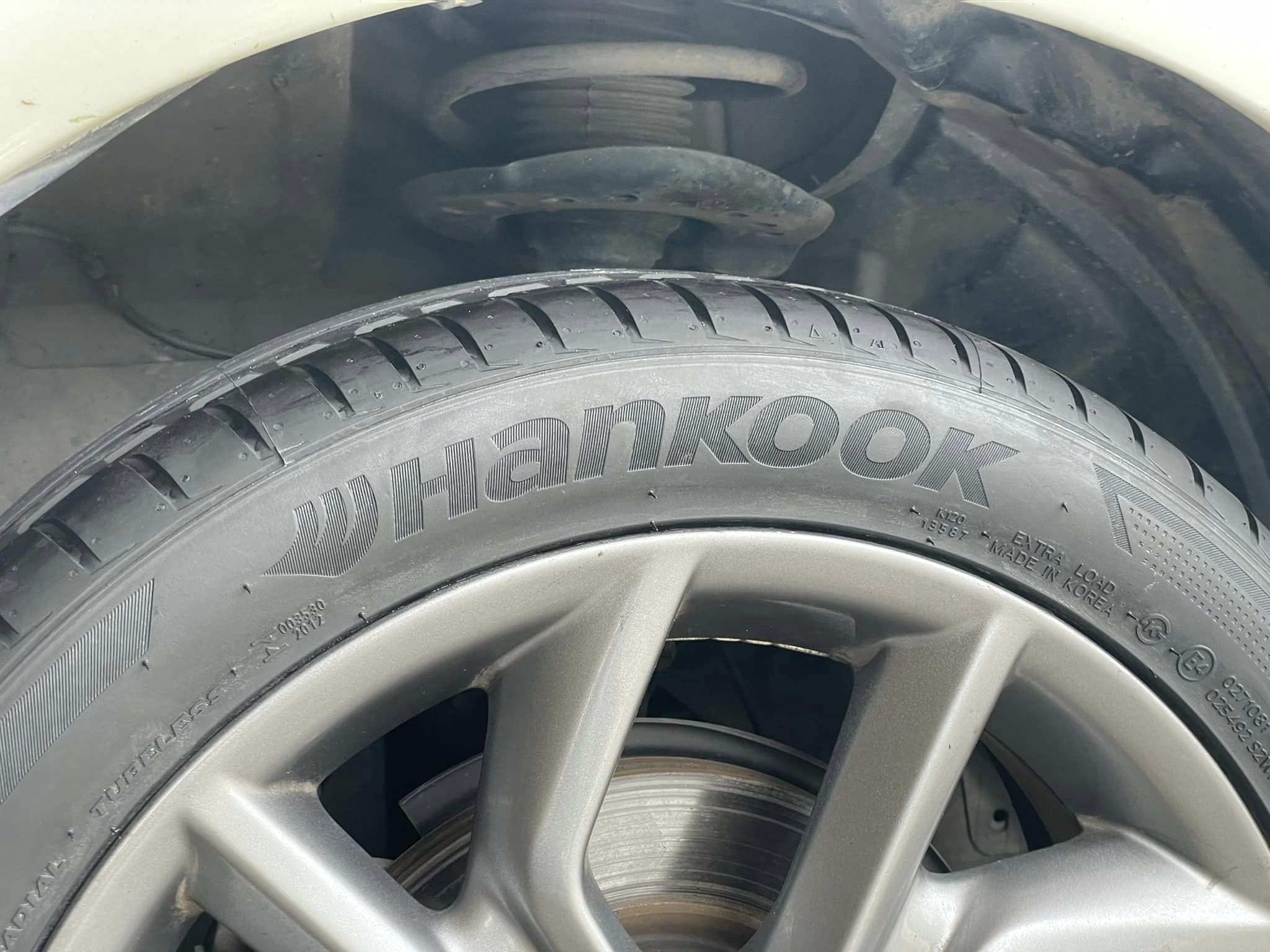 #NISSAN_PULSAR เปลี่ยนยาง #HANKOOK_K120_205/50R17