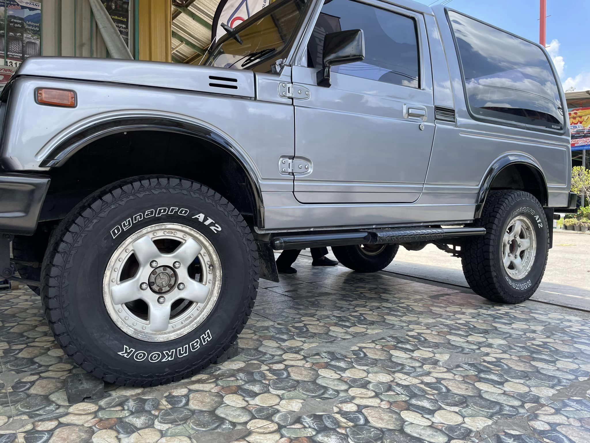 #SUZUKI_CARIBIAN❤️ #ยางสายลุย #ยางAT รุ่นใหม่ #ตัวหนังสือสีขาว #ยางแบรนด์เกาหลี #ยางใหม่ปี2024 #Hankook_Dynapro_AT2 30X9.50R15 #RF11