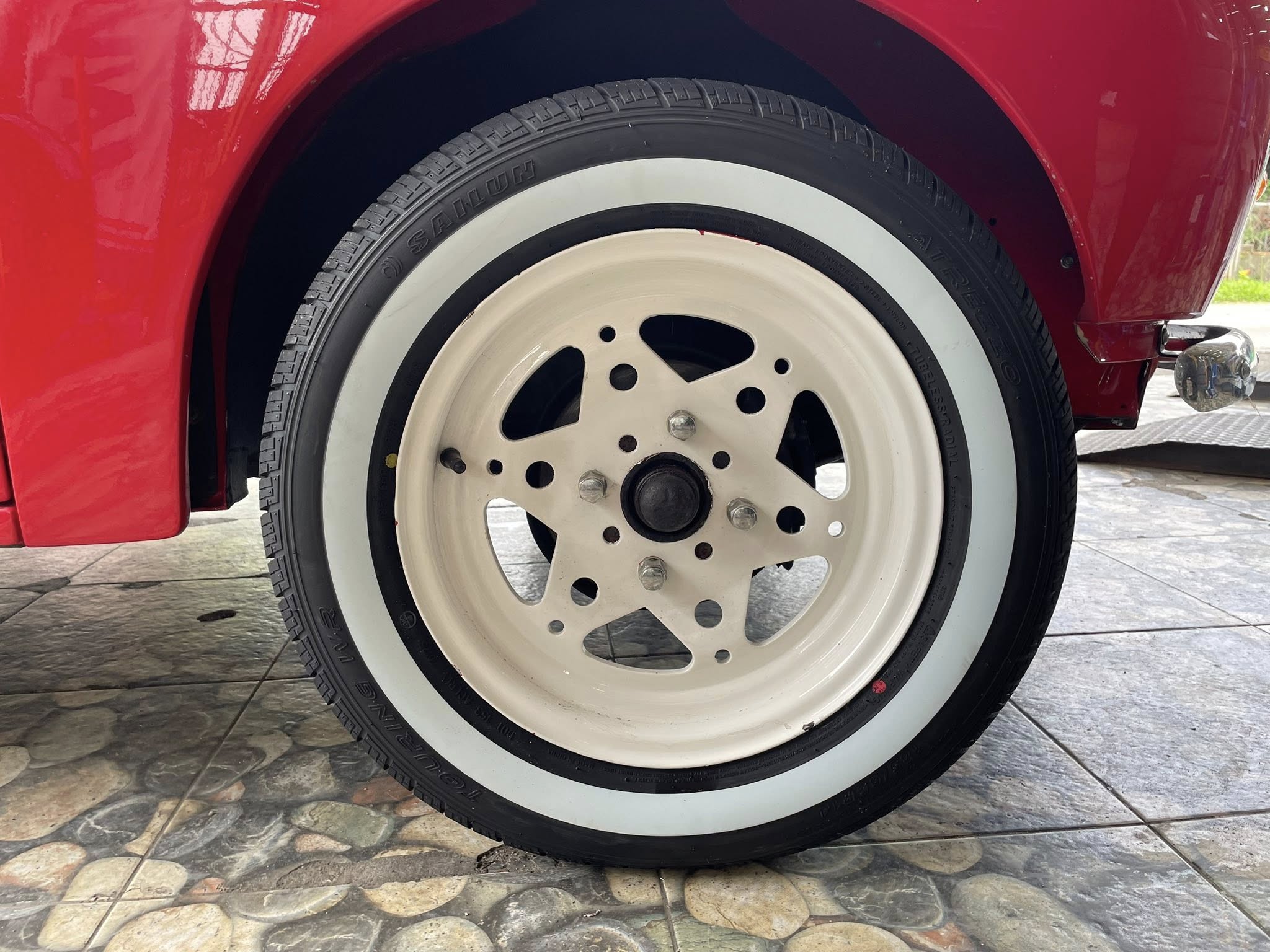 MORRIS_MINOR🚘💫 🛞🐘#SAILUN_ขอบขาว_185/65R14 🛞