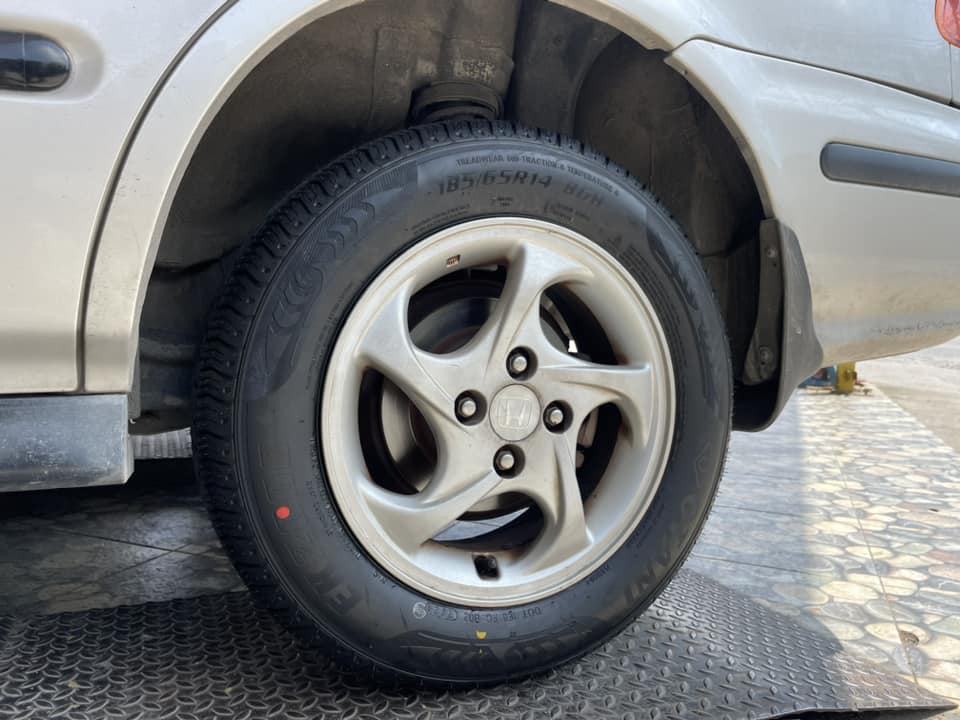 #HONDA_CIVICเปลี่ยนยาง #OTANI #EK1000 185/65R14