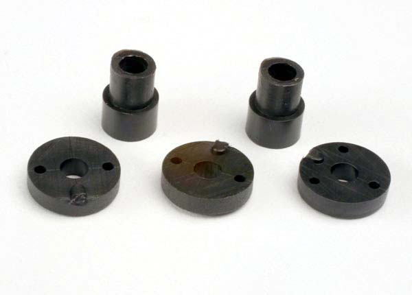 2669 Piston head set (2-hole (2)/ 3-hole (2))/ shock mounting bushings & washers (2) (Big Bore Shocks)