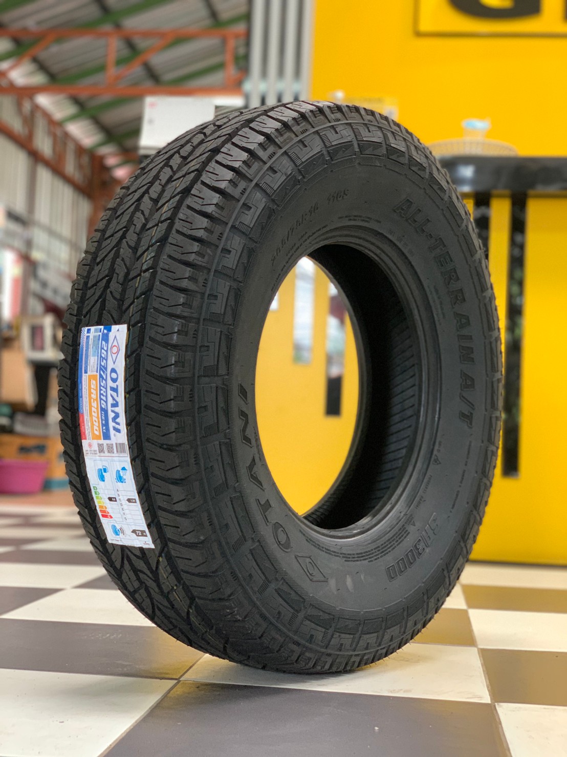 ยางโอตานิ OTANI SA3000 265/75R16 ยางใหม่ปี2021 ราคาพิเศษพร้อมติดตั้งฟรี สามารถสอบถามเพิ่มเติมได้ค่ะ