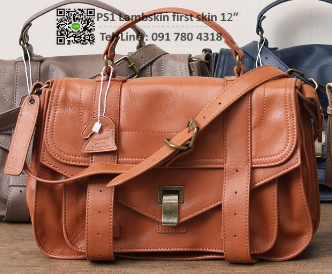 กระเป๋าหนังแกะแท้ 100% PS1 Lambskin first skin ขนาด12"