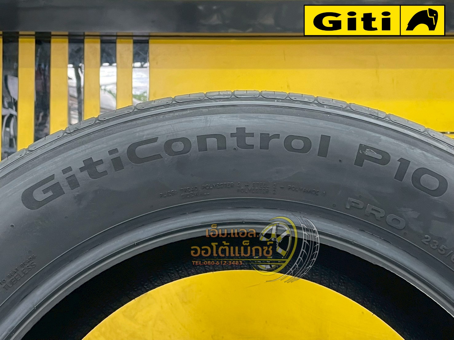 ยาง GITI Control P10 ขนาด 235/60R18 ยางใหม่2025