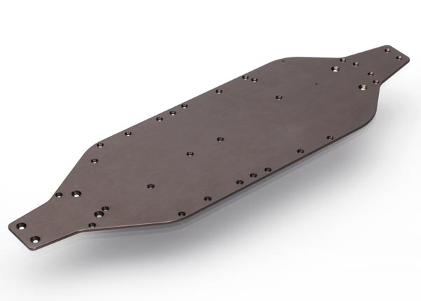 6422 Chassis, 6061-T6 aluminum (dark titanium anodized)