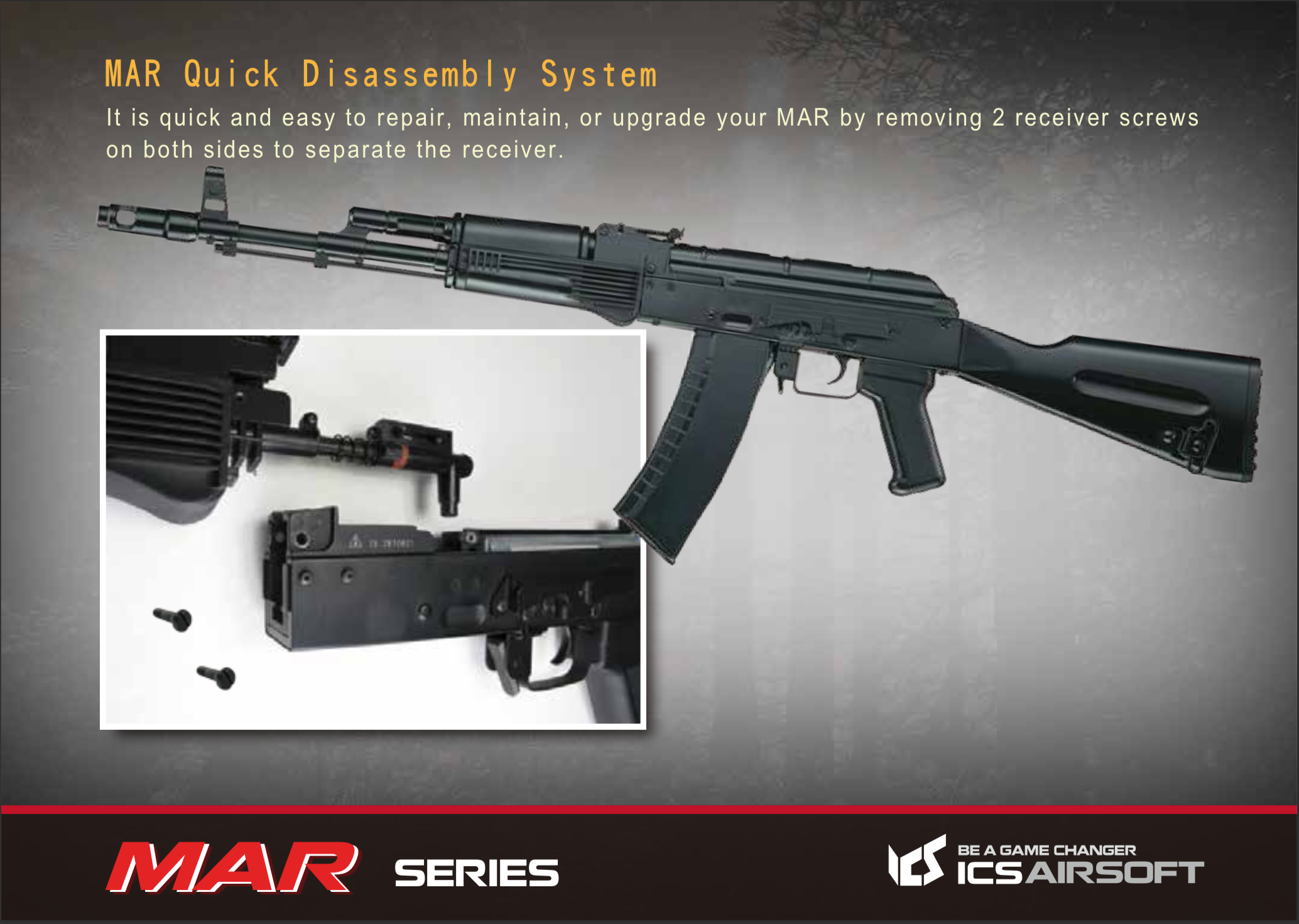 ICS-34 MAR SU Folding Stock