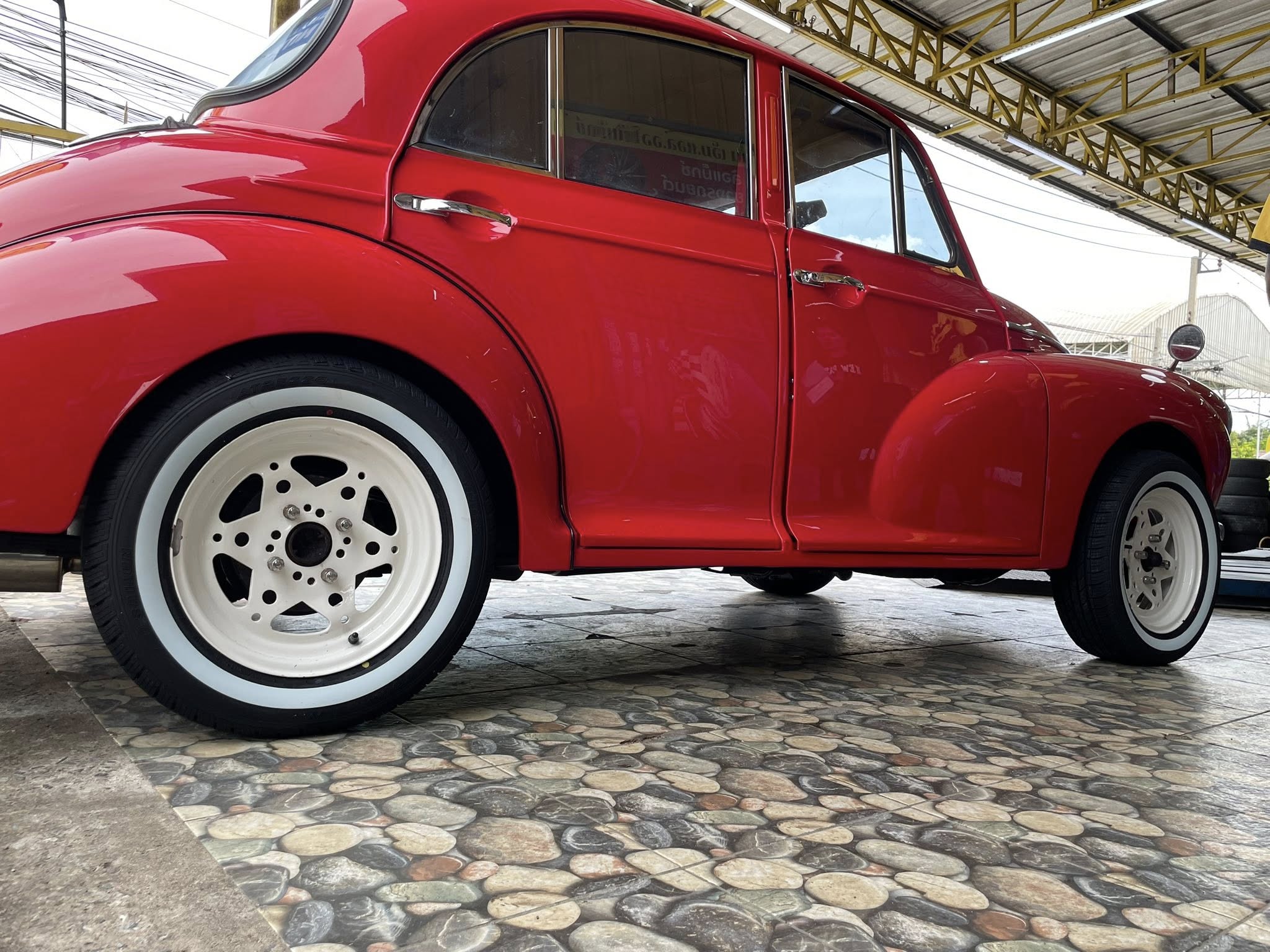 MORRIS_MINOR🚘💫 🛞🐘#SAILUN_ขอบขาว_185/65R14 🛞