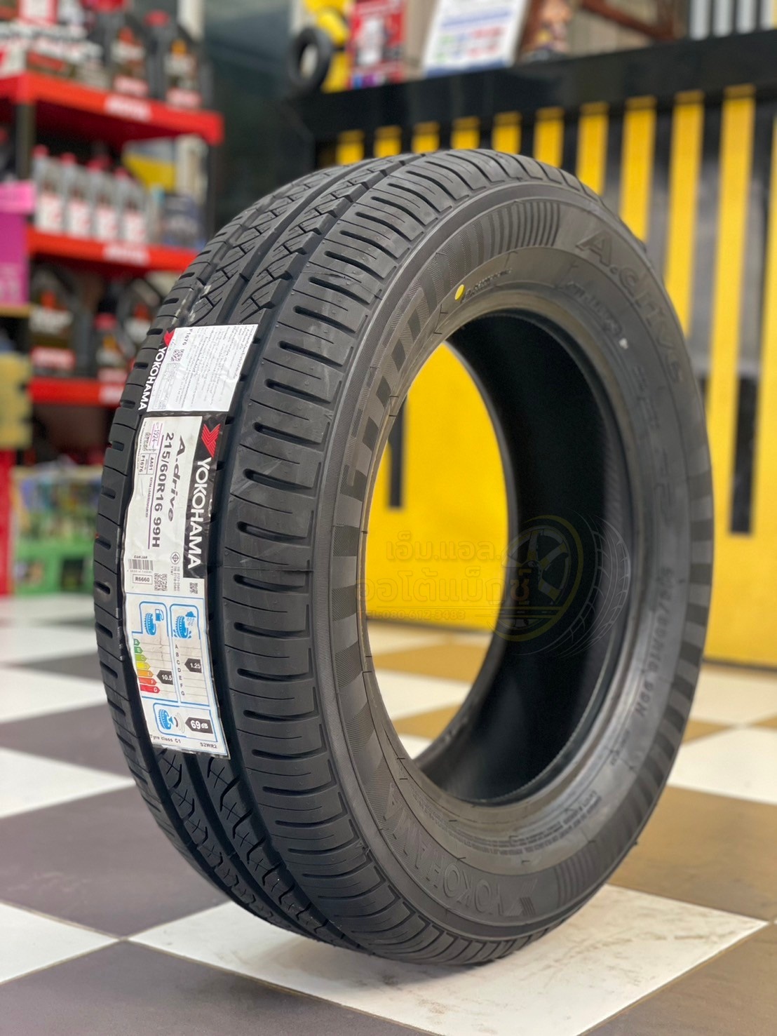 #ยางใหม่โยโกฮาม่า #YOKOHAMA A.Drive 215/60R16 ยางใหม่ปี2024