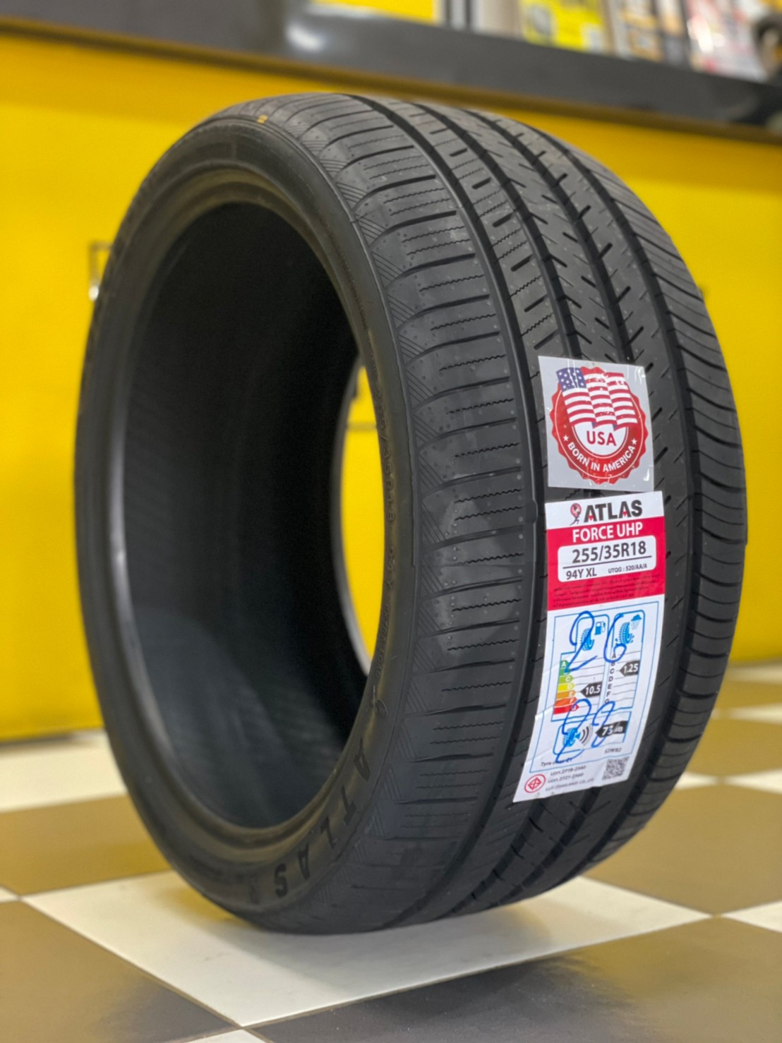 ATLAS FORCE UHP 255/35R18 ยางใหม่ปี 2022