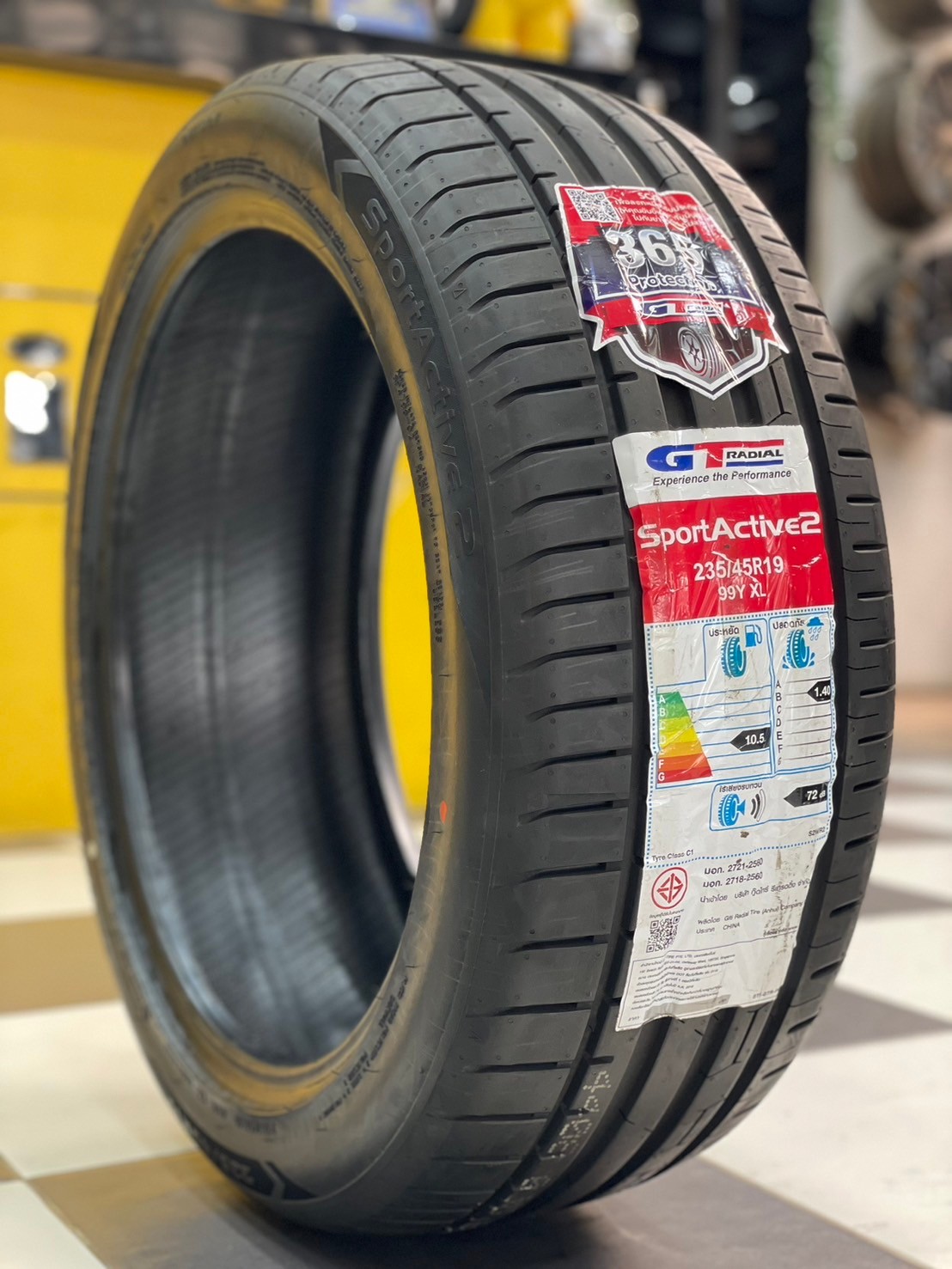 GT RADIAL SPORT Active2 235/45R19 ยางใหม่ปี2023