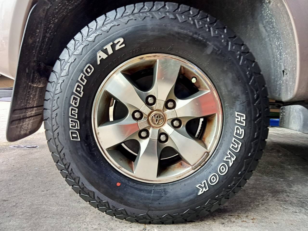 เปลี่ยนยางTOYOTA_VIGO 🛞 #HANKOOK #DynaproAT2 265/70R16