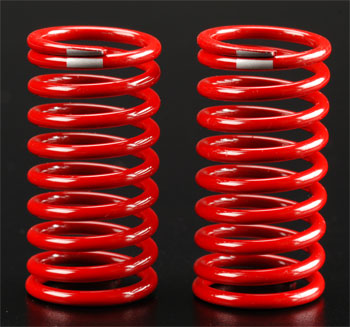 5442 Spring, shock (red) (GTR) (4.9 rate silver) (std. front 120mm) (1 pair)