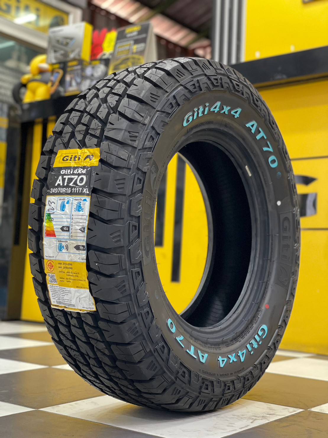 #ยางจีที GITI 4x4 AT70 245/70R16 ยางใหม่ปี2023