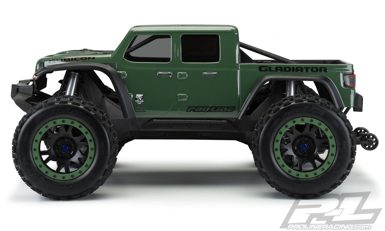PRO-3533-17 Pre-Cut Jeep Gladiator Rubicon Clear Body for X-MAXX