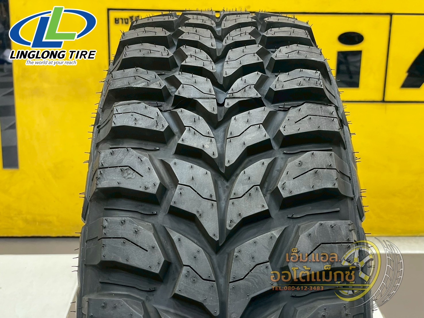 ยางสายลุย Linglong MT (Crosswind M/T) 265/75R16 ยางใหม่ปี2025 ผ้าใบ10ชั้น