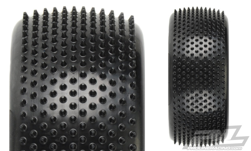 PRO-10100-103 Pin Point SC 2.2"/3.0" Z3 (Medium Carpet) Off-Road Carpet Tires (2) for SC Trucks and SC Buggies Front or Rear