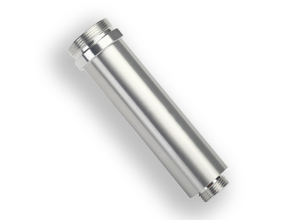 8453 Body, GTR shock, 64mm, silver aluminum (front, no threads)