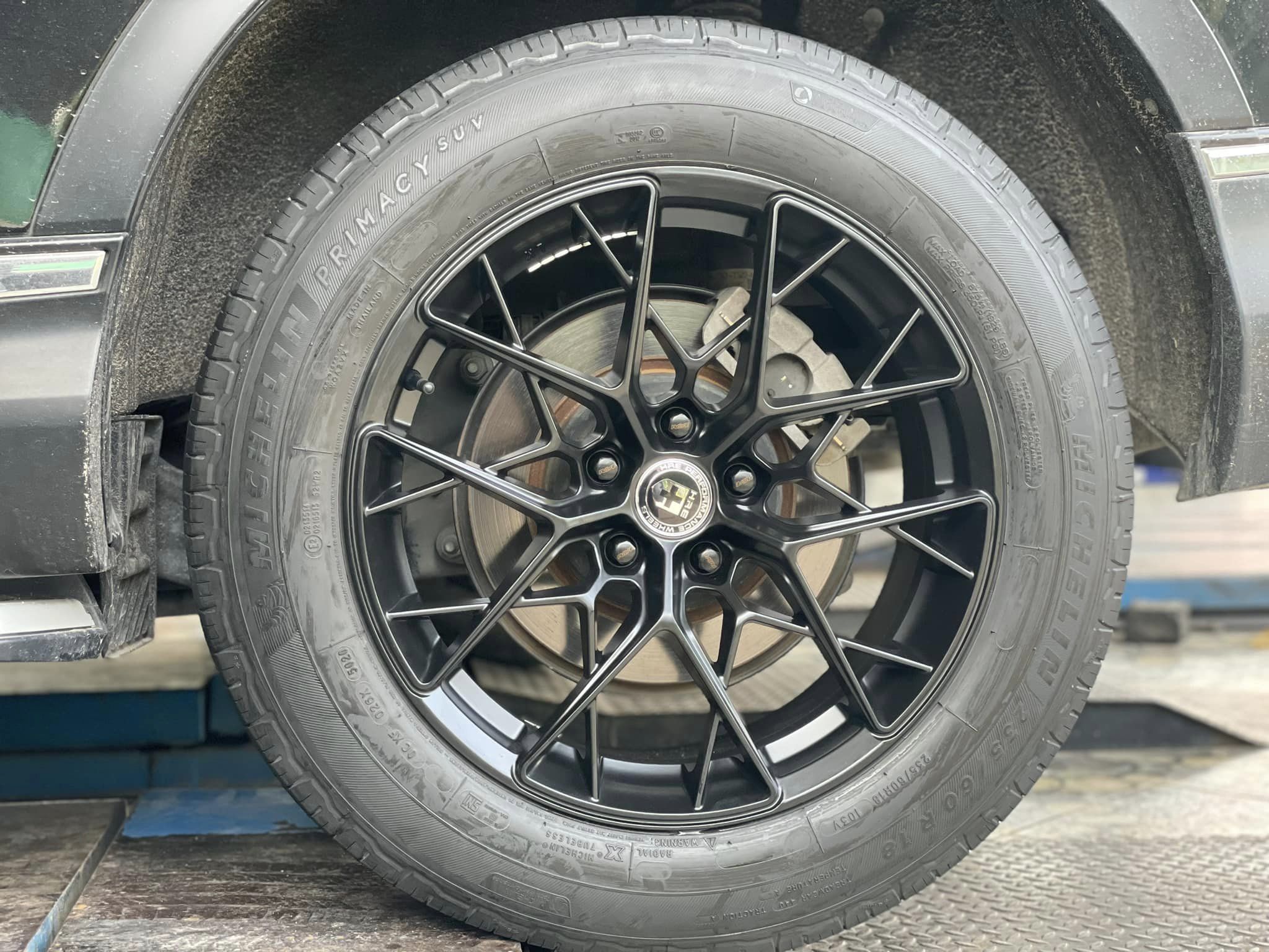 HONDA_CRV🚘 จัดเสริมหล่อ#ล้อแม็กซ์ใหม่ HRE FF45 18X8.0 ET35 5X113.1 MattBlack