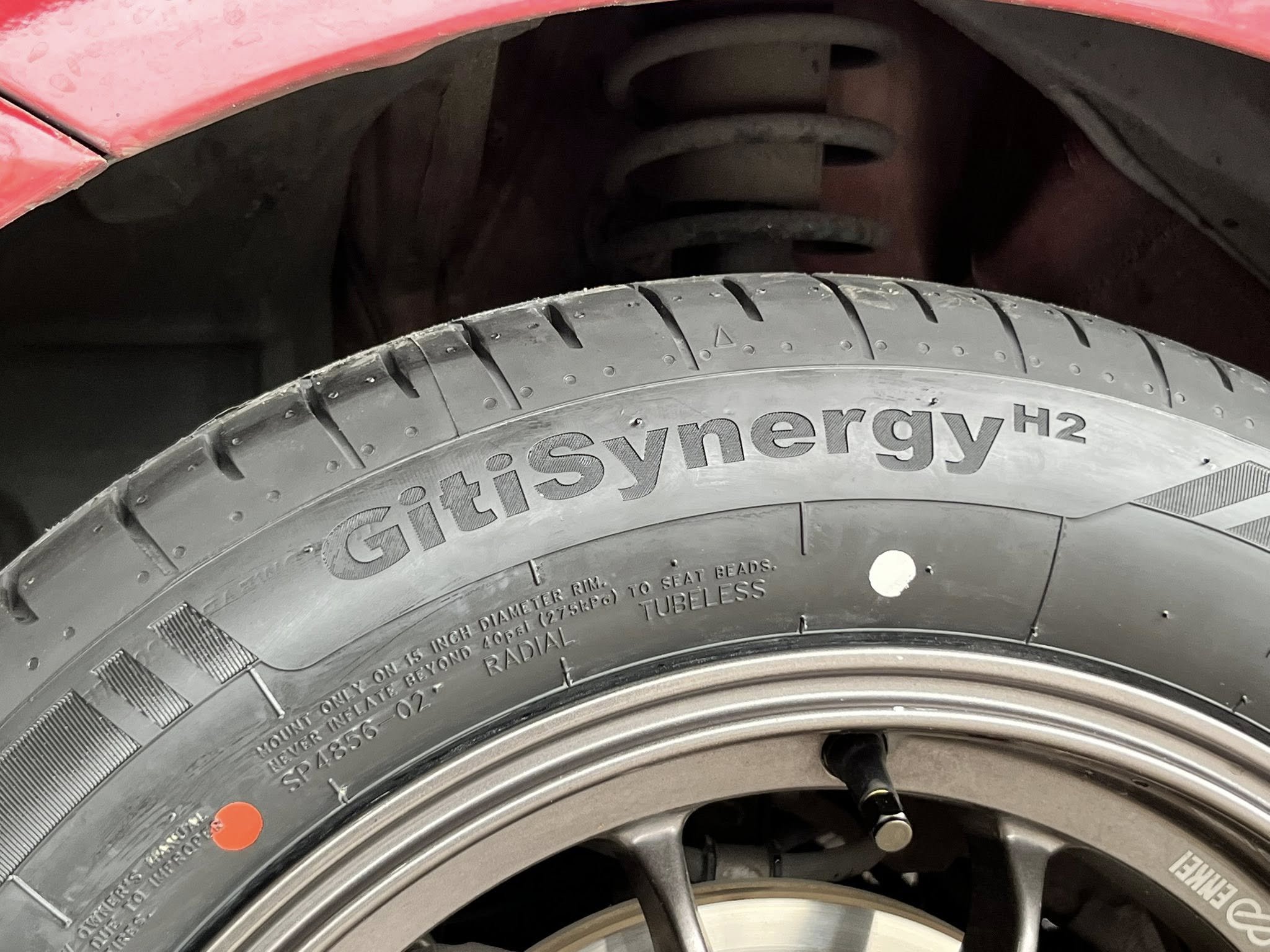 Mitsubishi_Attrage🚘เปลี่ยนยาง 🛞🐘#GITI_SynergyH2_195/55R15