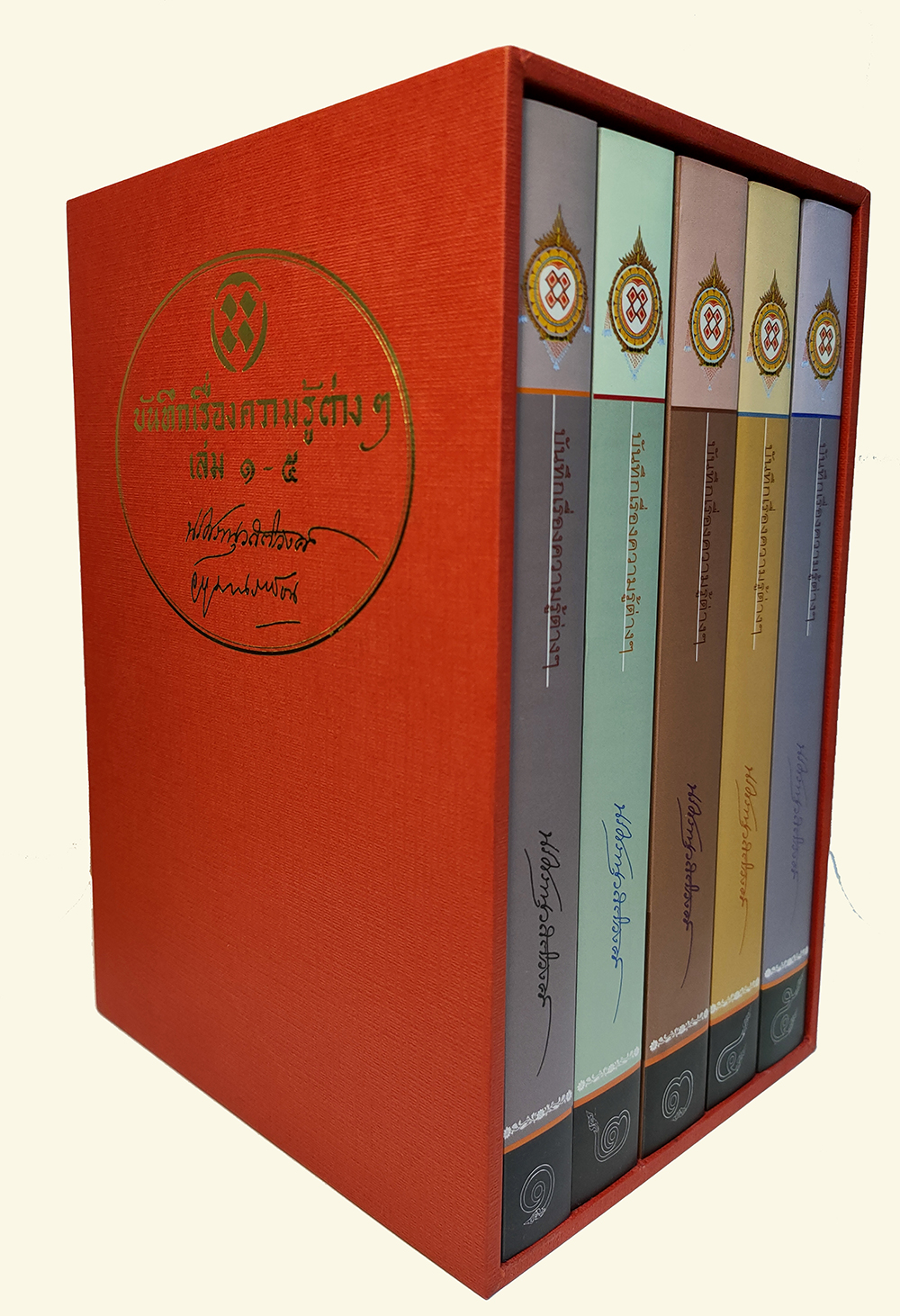 ชุดกล่องบันทึกเรื่องความรู้ต่างๆ Boxset (เล่ม1-5)
