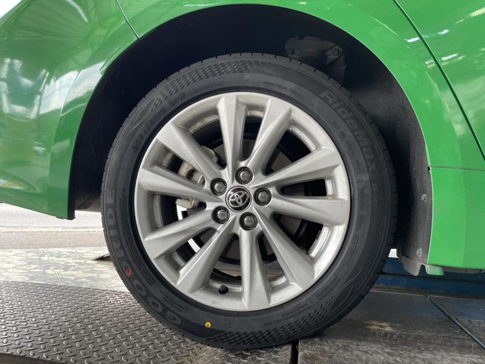 TOYOTA_ALTIS 🚘เปลี่ยนยาง 🛞🐘#GOoDRIDE_G-127_205/55R16