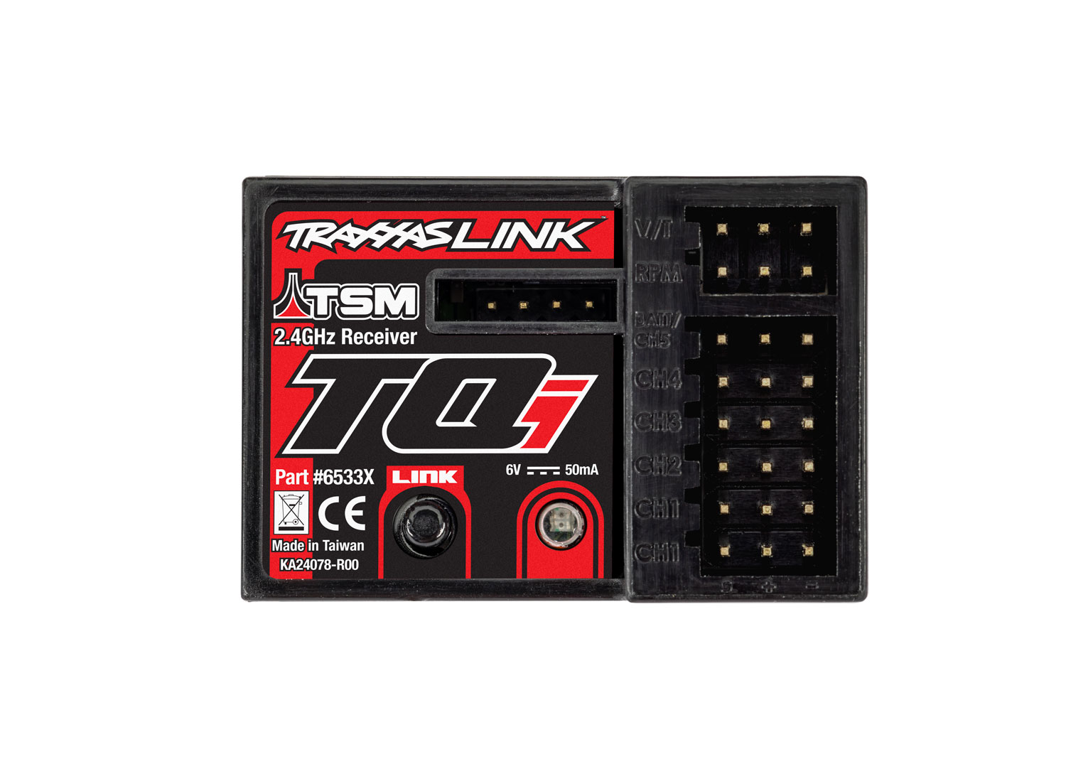 6533X Tqi Receiver 5ch Telemetry 2.4