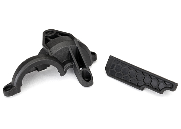 8323 Gear cover (rear chassis brace)/ wire retainer