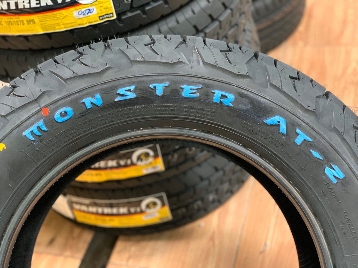 265/70R16 Monster AT2 ยางAllTerrian สายลุย มาตรฐานLenso