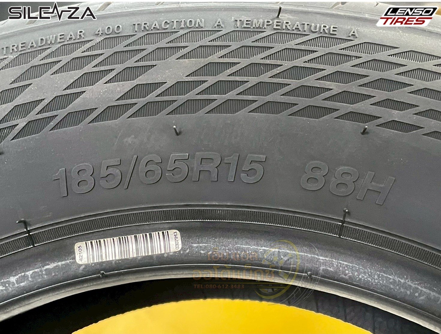 #ยางเลนโซ่ #LENSO TIRES #SILENZA 185/65R15 ยางใหม่ปี2025