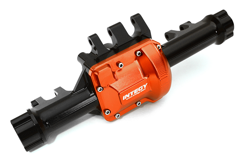 INT-C28002RED Billet Machined Rear Axle Housing for Traxxas TRX-4 Scale & Trail Crawler