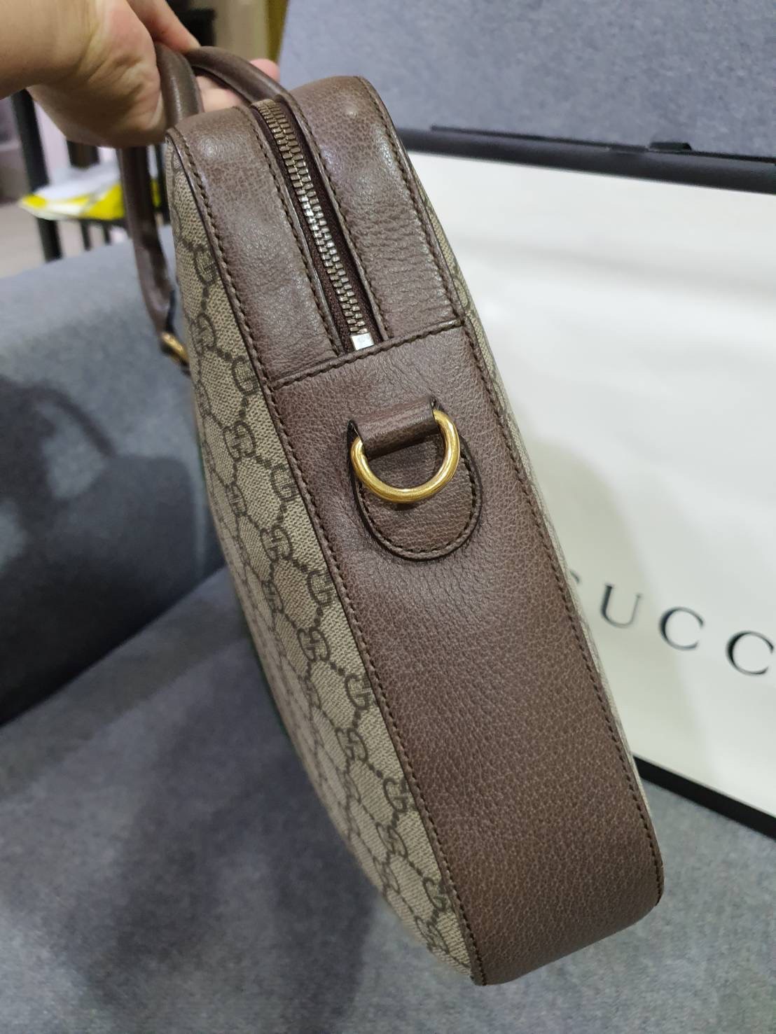 กระเป๋าใส่เอกสารแบรนด์Gucci Ophidia GG Briefcase