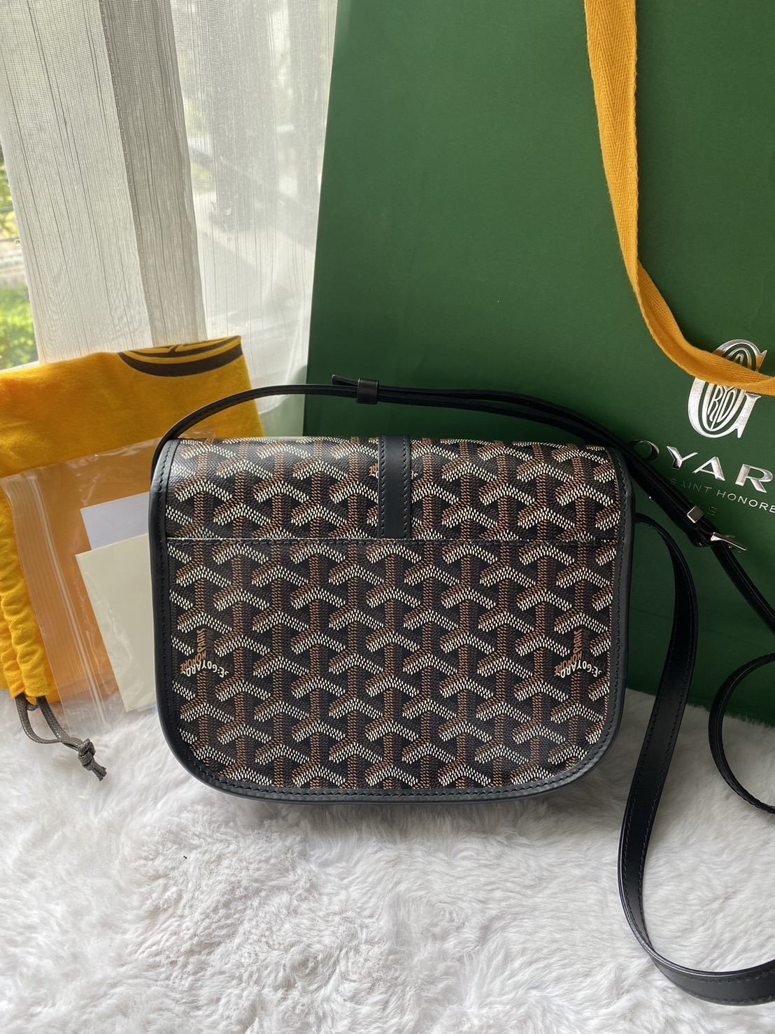 goyard belvedere pm มือสอง