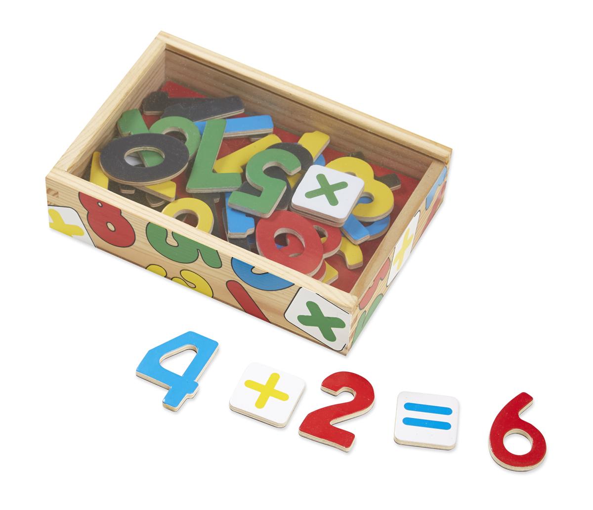 0449 Magnetic Wooden Numbers