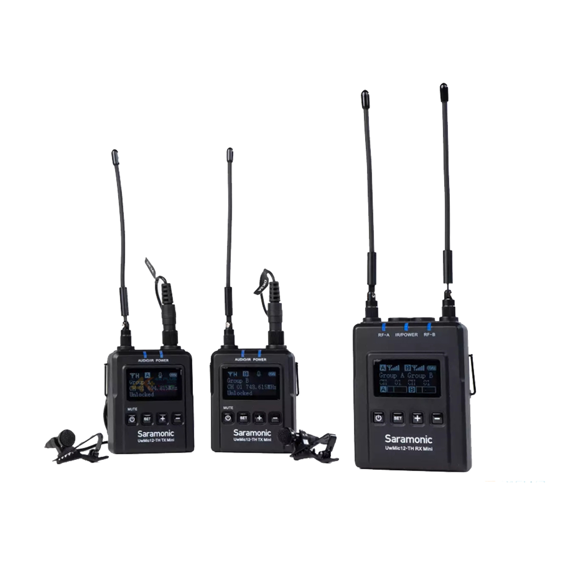 Saramonic UwMic12TH Mini Kit2 wireless Microphone