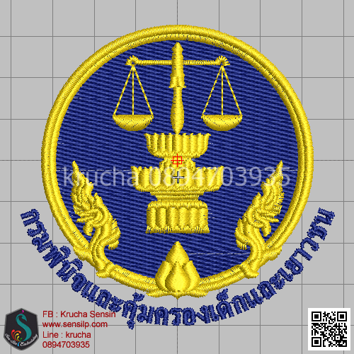ไฟล์บล็อคปัก กรมพินิจและคุ้มครองเด็กและเยาวชน 2