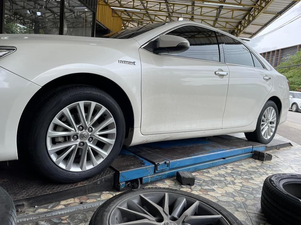 TOYOTA_CAMRY🛞 เปลี่ยนยาง #GITI_COMFORT F22 215/55R17