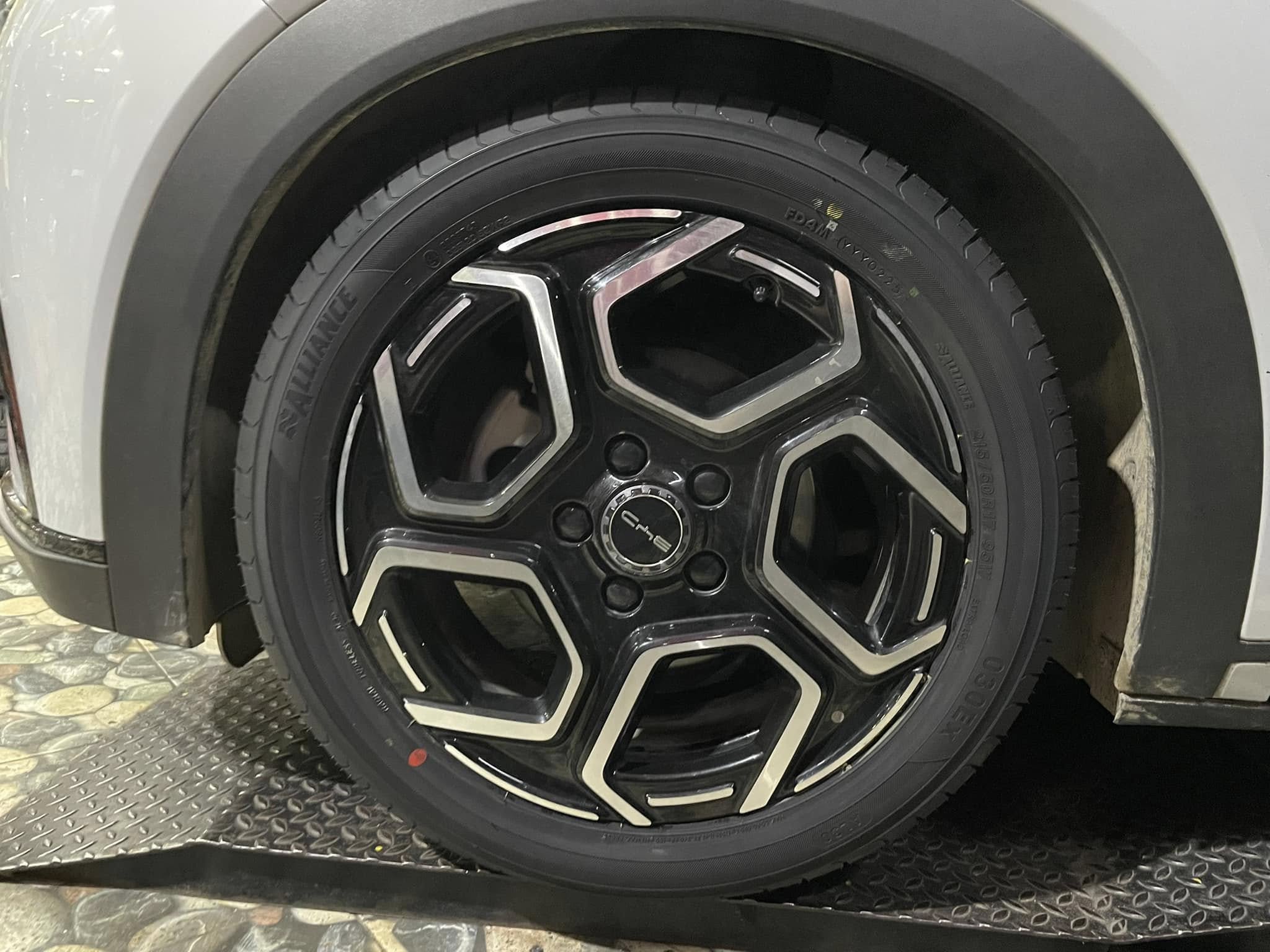 🛞❤️ #BYD_DOLPHIN 🚘เปลี่ยนยาง 🛞🐘#ALLIANCE #030EX 215/50R17