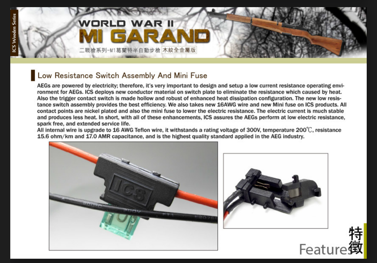 ICS-202 M1 GARAND 6 mm.