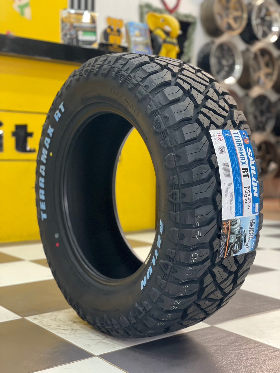 ยาง Sailun Terramax RT 265/60R18 ยางใหม่ปี2024