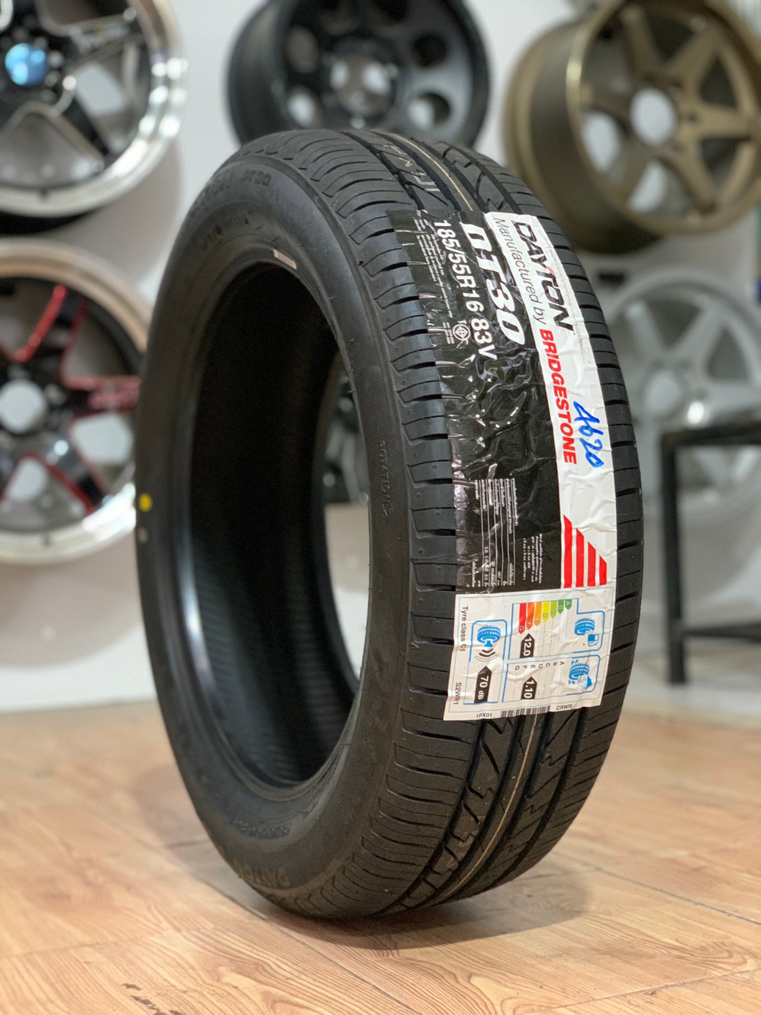 185/55R16 DAYTON BY Bridgestone ยางคุณภาพดีมาตรฐานผลิตโดยบริสโตน ยางใหม่ปี2021