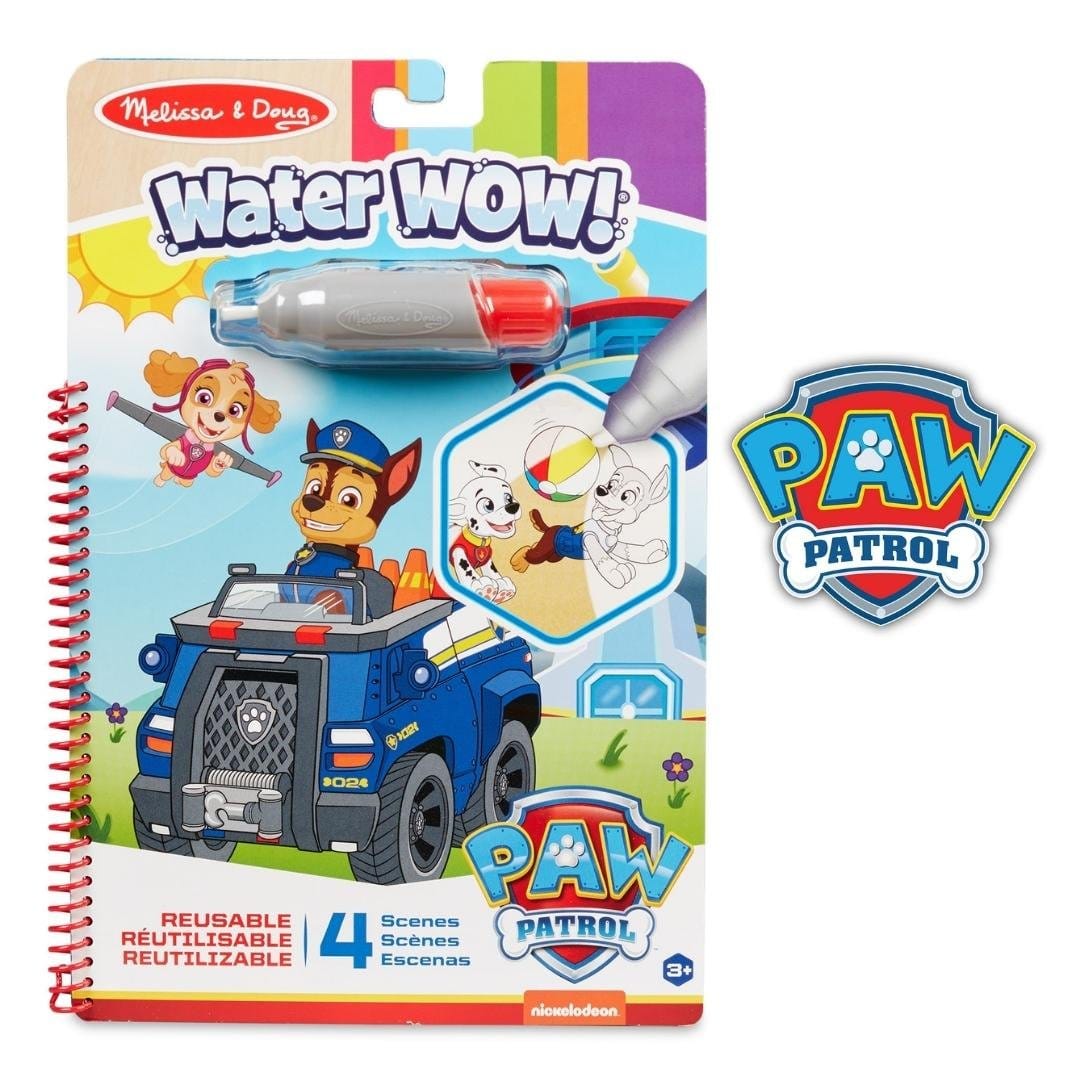 Melissa & Doug X PAW Patrol Water Wow! Chase [ระบายน้ำ+รียูส Paw] รุ่น 33251 ระบายสีน้ำ รุ่น "Chase"