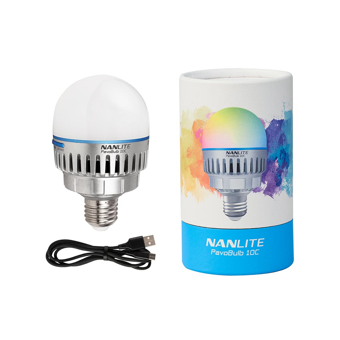 Nanlite PavoBulb 10C RGBWW LED Bulb 12KIT